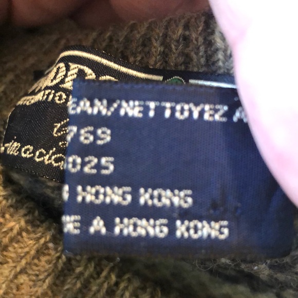 VINTAGE Nordic Faire Isle Size XL Woodstock Shetland Graphic Unisex Hong Kong - Picture 11 of 11